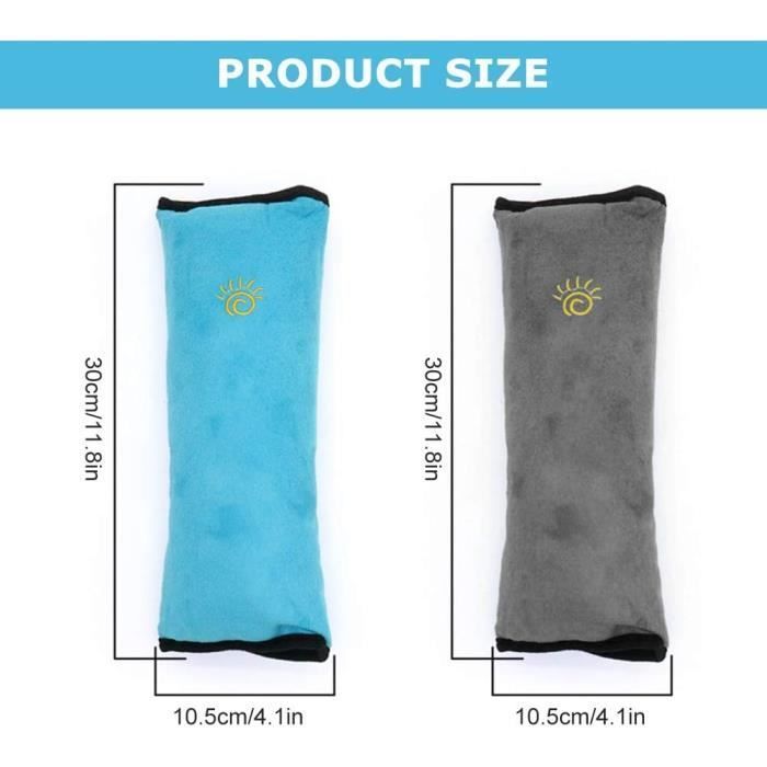 Protector de cinturón de seguridad para asiento de coche infantil, arnés de hombro para coche, cojín de cinturón de seguridad extraíble y lavable