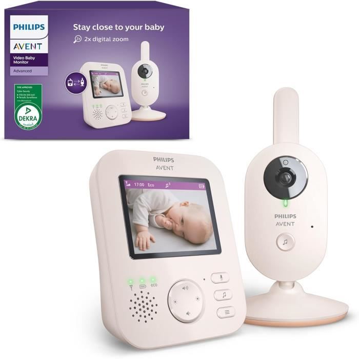 Philips Avent Babyphone vidéo Advanced SCD881/26