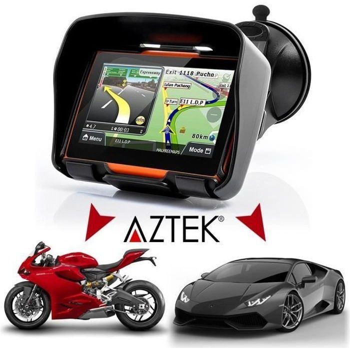 GPS 4en1 AZTEK® 4.3