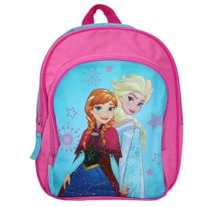 Sac à dos enfant - UNDERCOVER - La Reine des Neiges - Disney Frozen - Sangles matelassées réglables - 30 x 26 x 10 cm