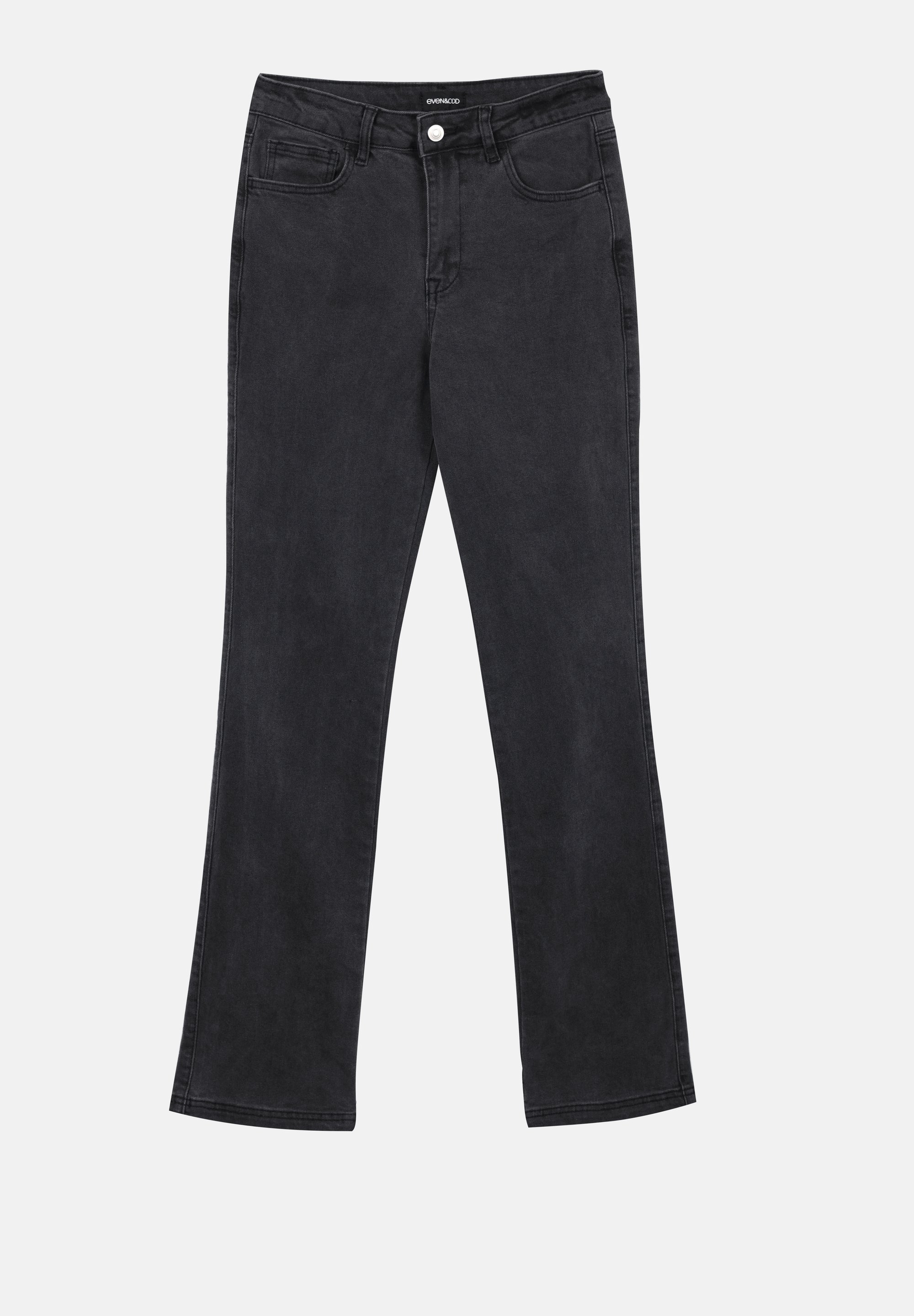 Even&Odd Tall Flared Jeans - schwarzer Denim