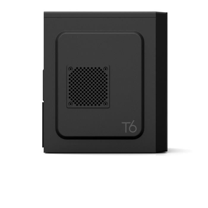 Gabinete ZALMAN T6 para PC - Torre Média - Preto - Formato ATX (T6BK)