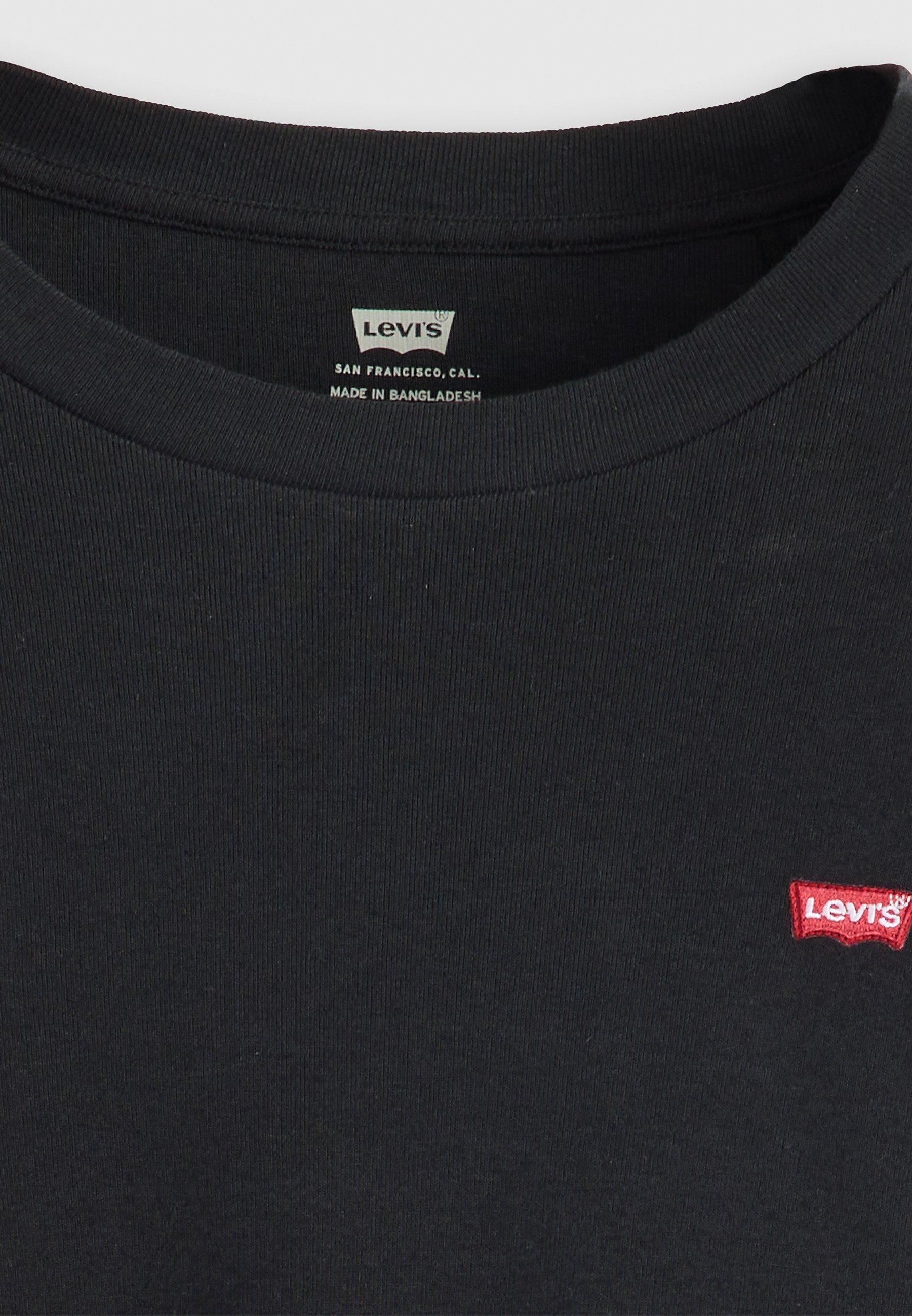 Levi's® ESSENTIAL TEE - Tričko s dlhým rukávom - antracitová noc