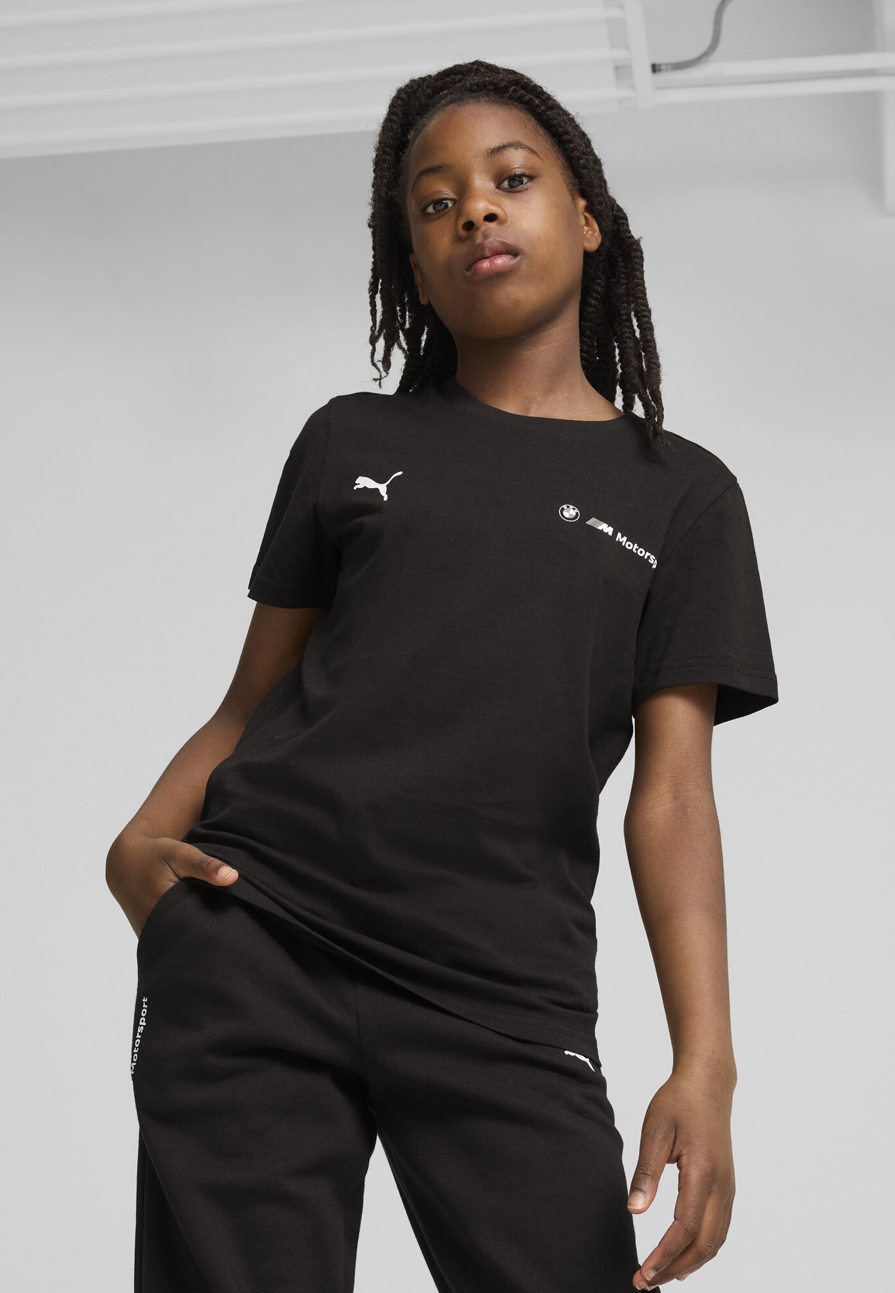 Camiseta Puma com LOGO UNISSEX - Camiseta estampada - preta
