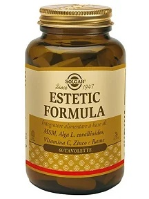 SOLGAR Solgar Estetic Formula Prehransko dopolnilo za lase, kožo in nohte 60 tablet za moške in ženske