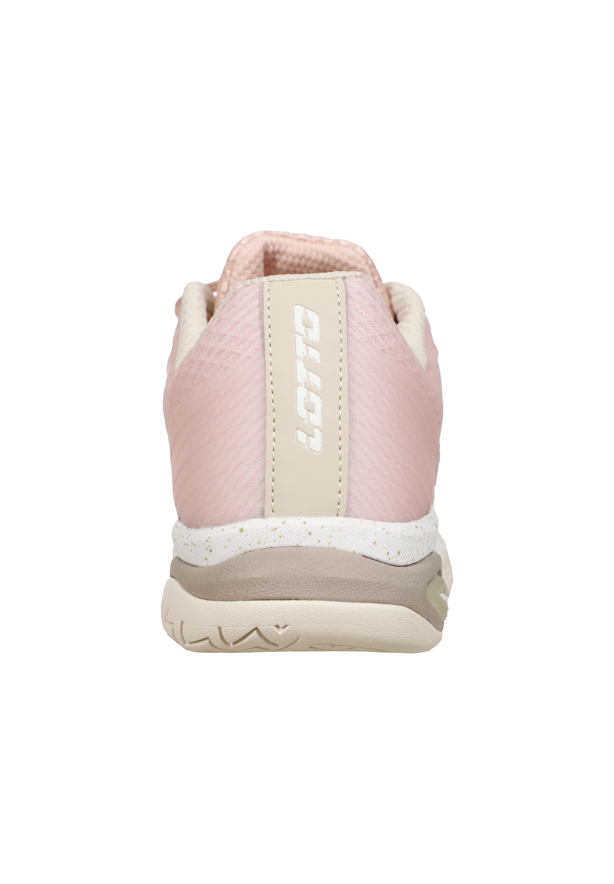 Lotto MIRAGE 300 III - Multicourt tennisschoenen - wit abrikoos lichtgrijs