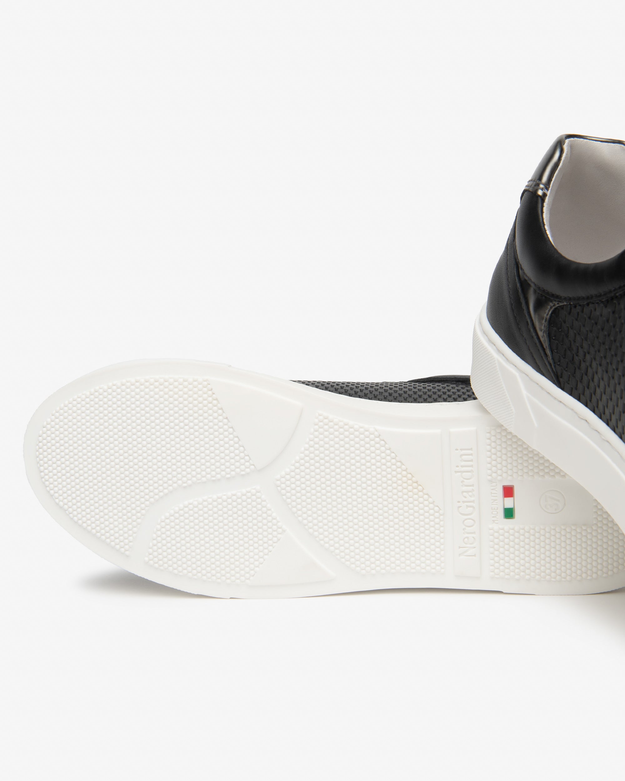  Damen-Sneaker aus Leder und Funktionsmaterial
