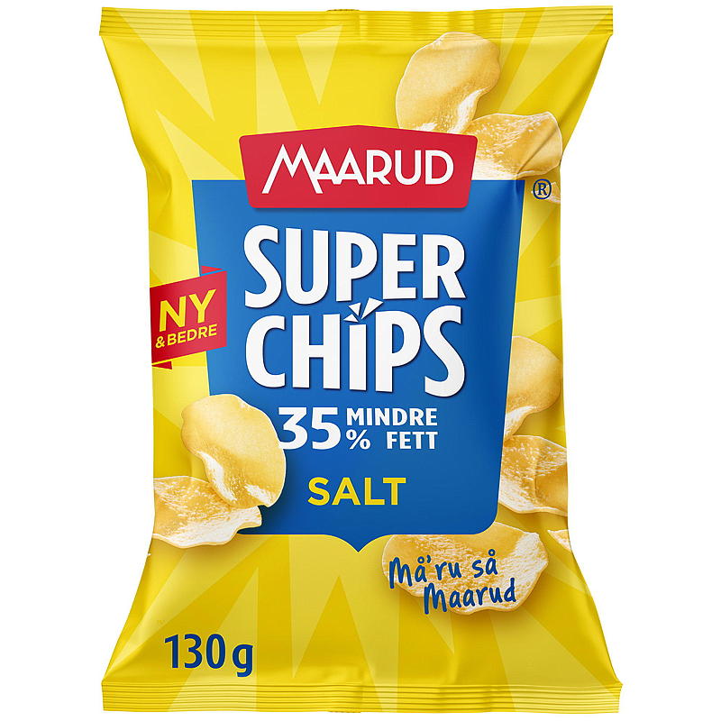Maarud Superchips 130 g Sal Maarud