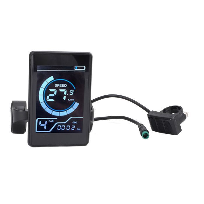 Compteur d'affichage de vélo électrique, panneau LCD inductif pour vélos et scooters