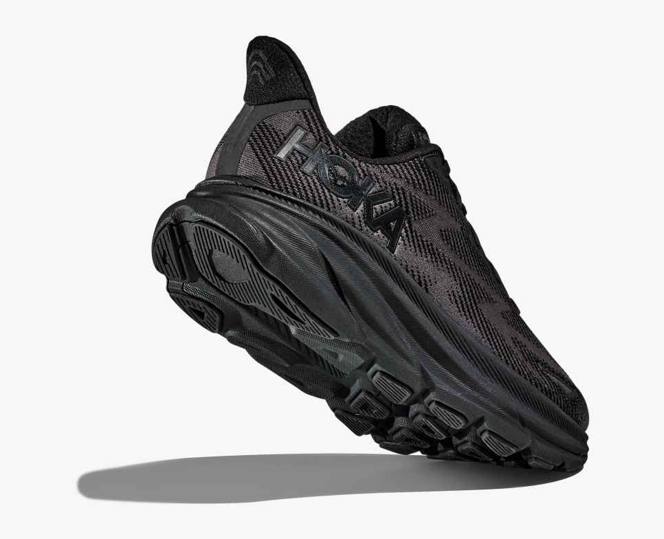HOKA Clifton 9 Schwarz/Schwarz