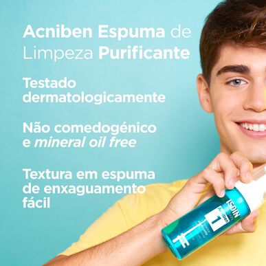 Isdin Teen Skin Acniben 1 Rensende Rens Rensende Rensende Skum 150 ml 150 ml