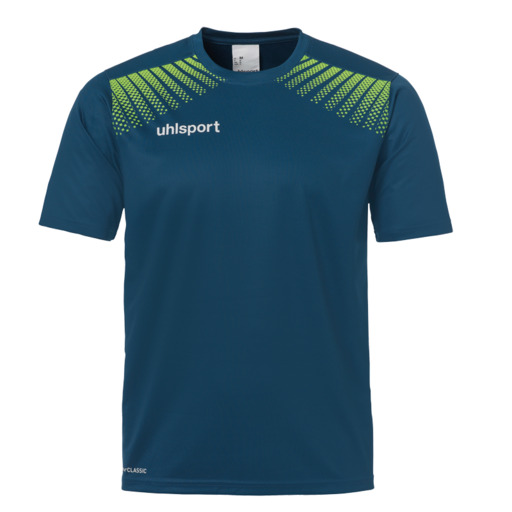 Trening majica Goal iz poliestra, petrol/zelena, Flash Uhlsport