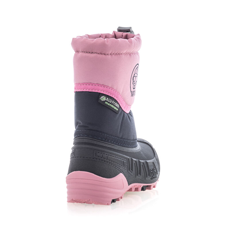 Botas rosas para niña