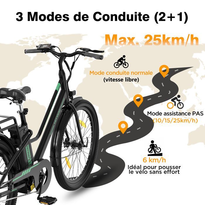 HITWAY Vélo électrique 27.5