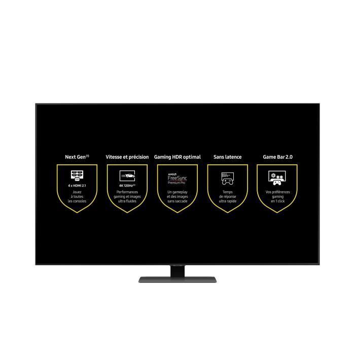 SAMSUNG QE50Q80B - Televisor QLED 4K UHD - 50'' (127 cm) - Smart TV - HDMI 2.1 - Dolby Atmos