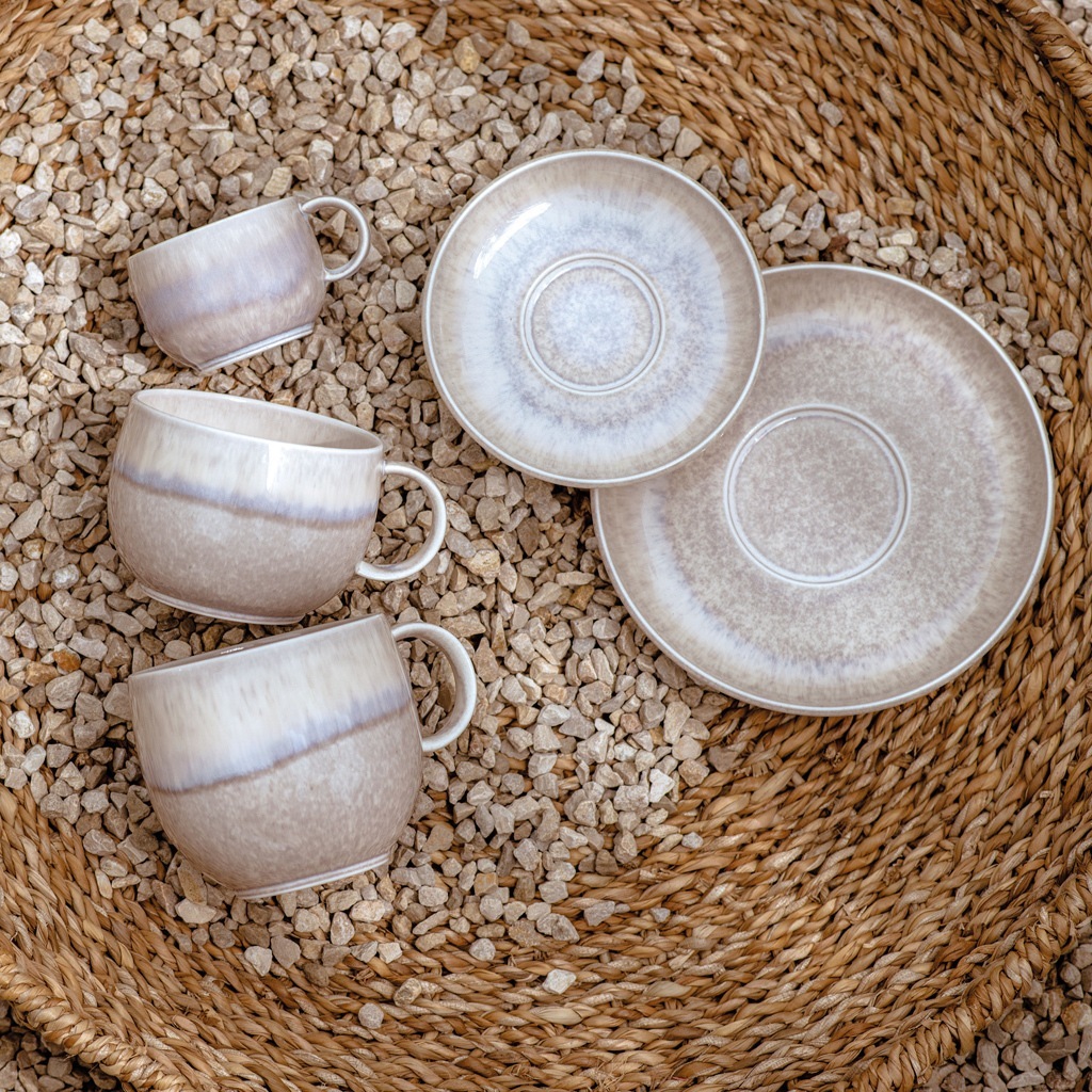 Villeroy & Boch puodelis su rankena Perlemor Sand – 1 vnt.