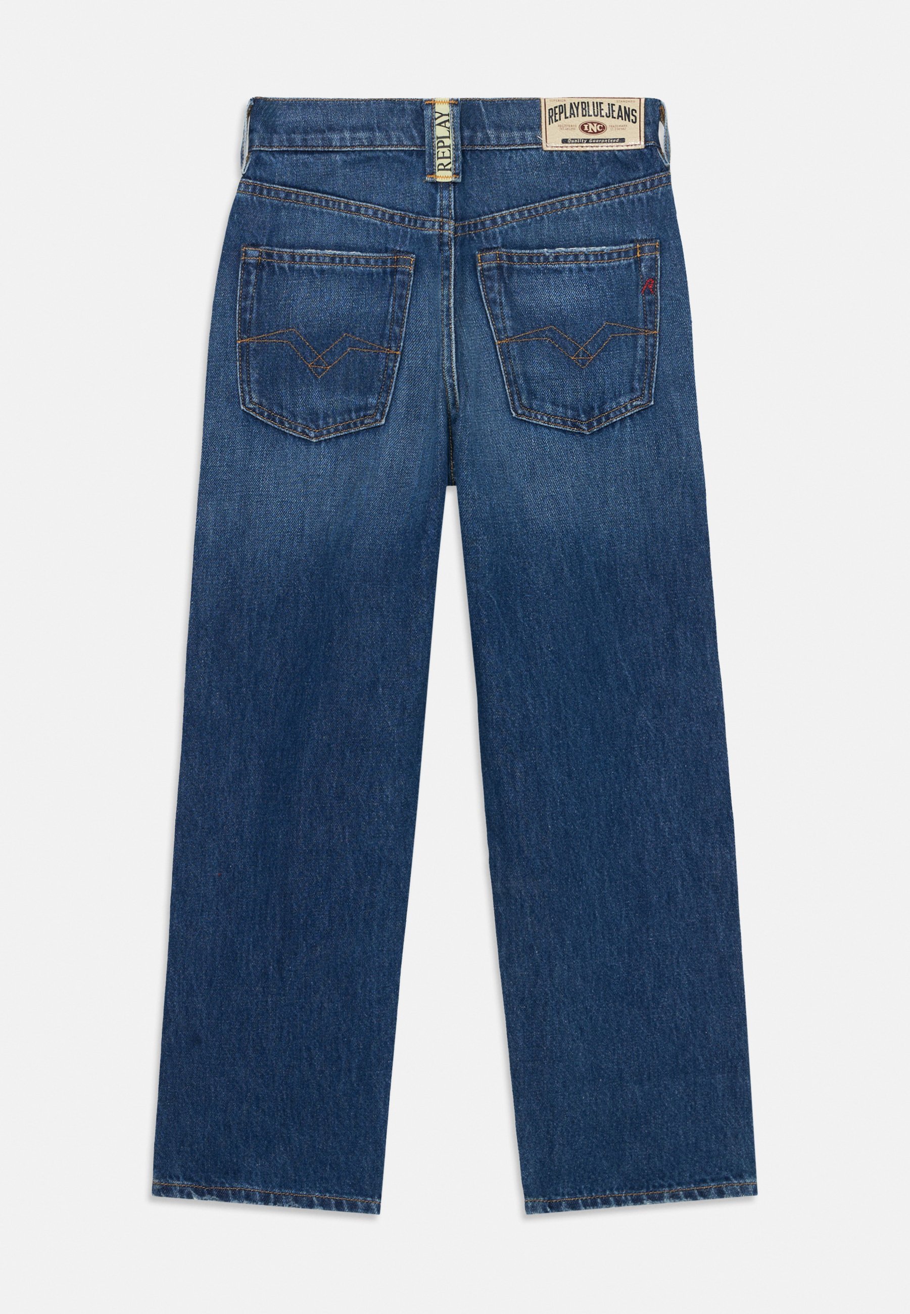 Replay jeans met rechte pijpen - donkerblauw