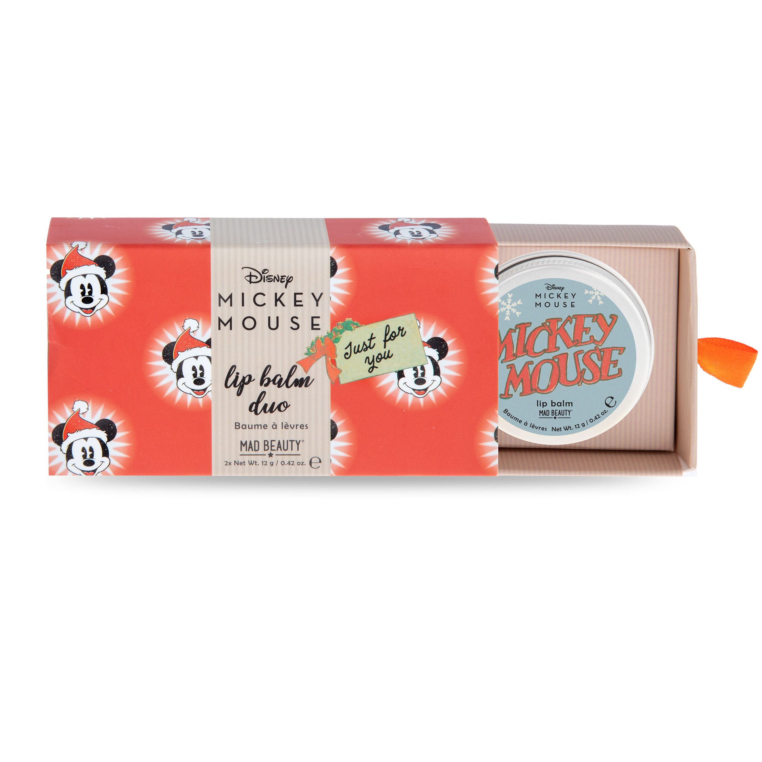 „Mickey Jingle All the Lip Balm Duo“ Lūpų balzamai, drėkikliai ir lūpų priežiūros priemonės