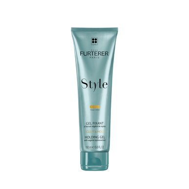 Gel fijador esculpidor y de fijación René Furterer Style Gel Fixant, fijación sin residuos, efecto mojado, 150 ml