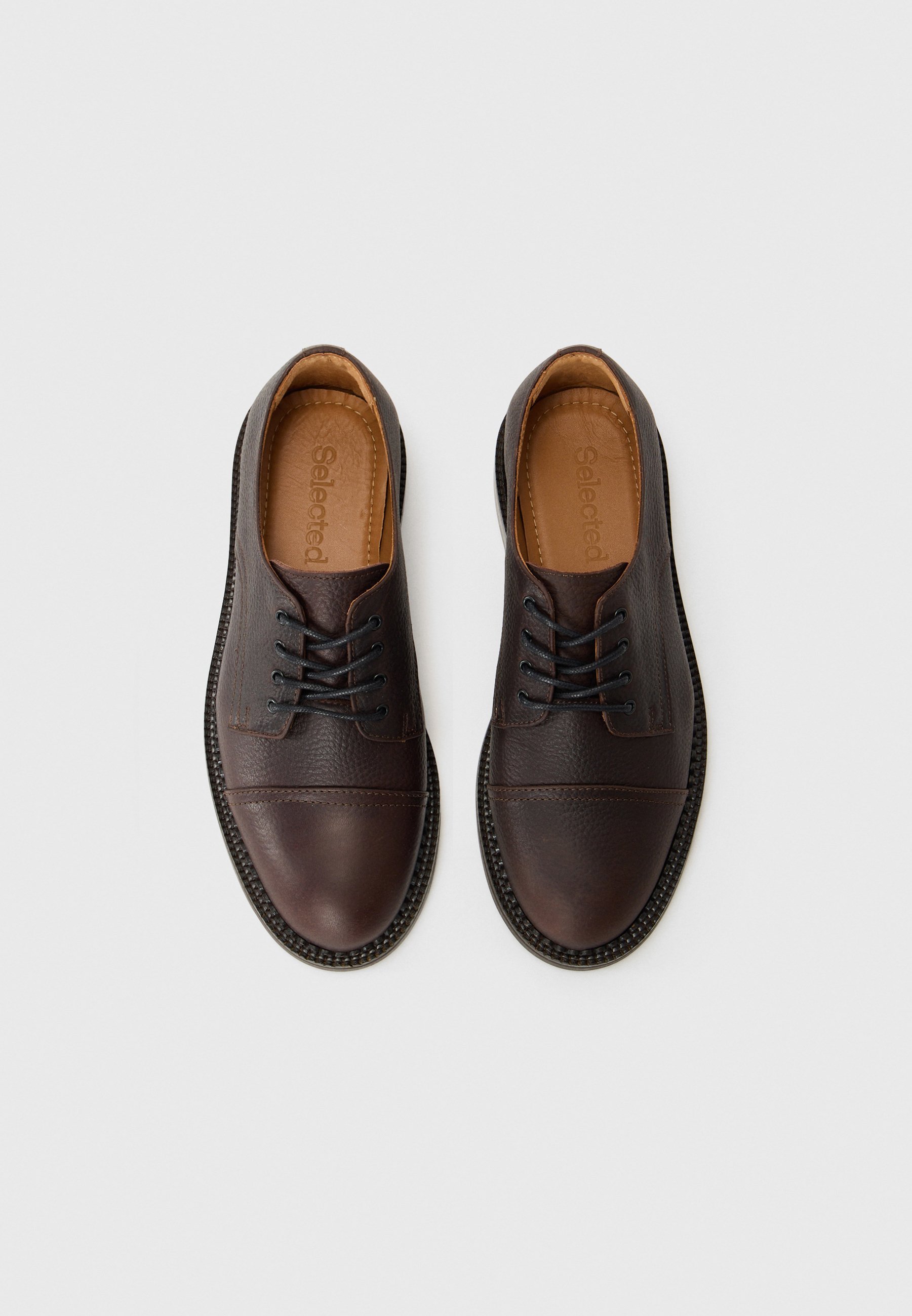 Selected Homme SLHOTIS - Slimme veterschoenen - demitasse