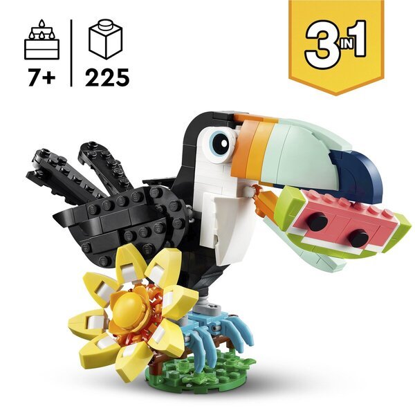 LEGO Creator 31173 Divje živali 3 v 1: Tropski tukan