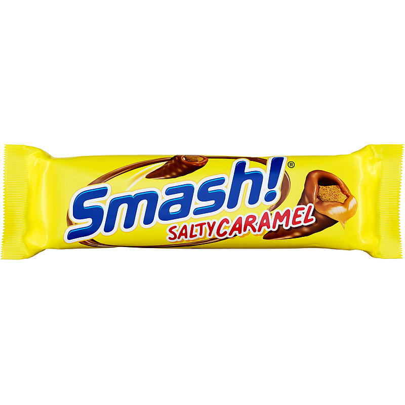 Nidar Smash 40 g gezouten karamel