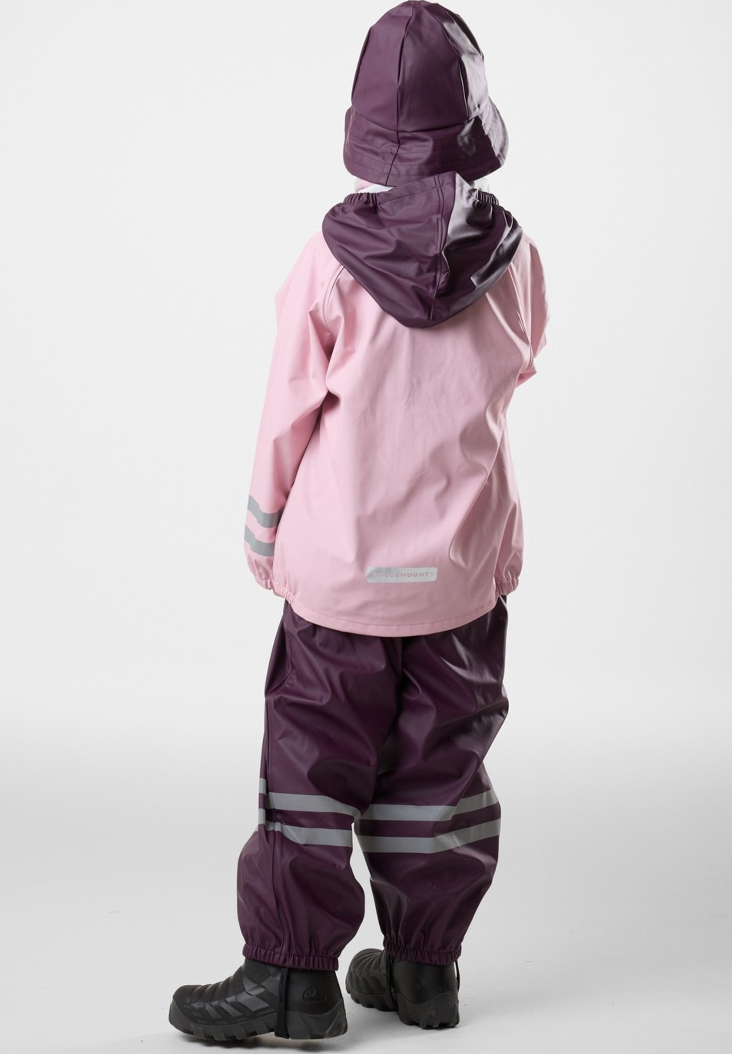 Swedemount SET - Salopette - rosa chiaro prugna