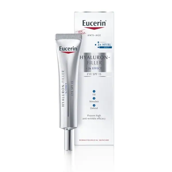Eucerin Hyaluron-Filler Oční krém proti stárnutí SPF15 15ml