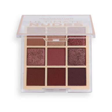 Paleta očních stínů Makeup Revolution Ultimate Nudes Dark 1 ks 1 ks