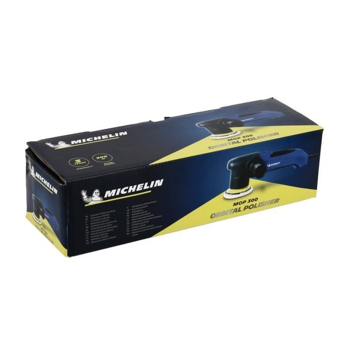 230V - 300W MICHELIN excentrische polijstmachine - 75 mm schijf - Rotatiesnelheid: 3500 - 6400 tpm