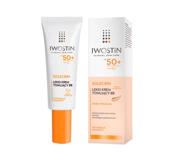 Iwostin Solecrin krem tonujący BB SPF50  30 ml