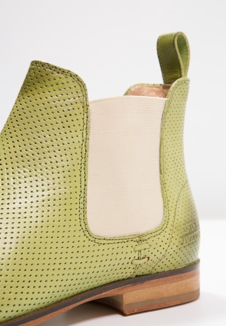 Melvin & Hamilton enkellaarsjes - lichtgroen