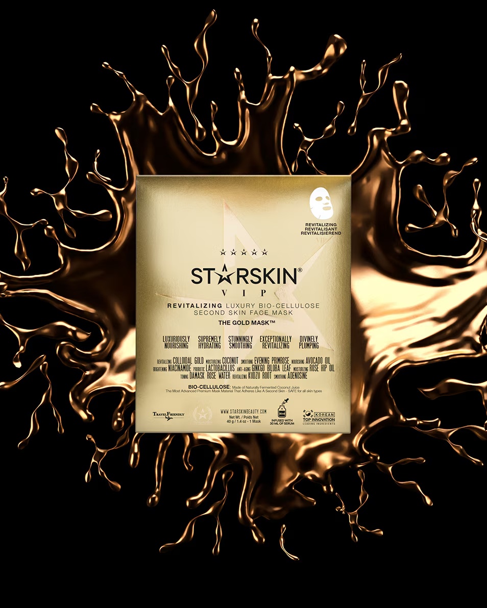 STARSKIN VIP Zlatna maska iz kolekcije Gold