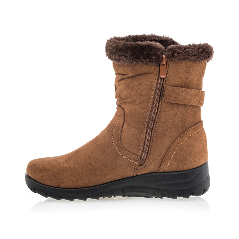Botas femininas marrons / Botas de cano curto