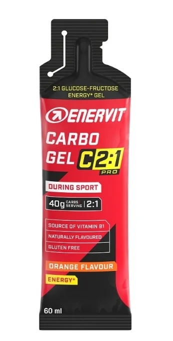 ENERVIT Enervit C2 1 Carbo Gel Naranja 60 ml Gel energético