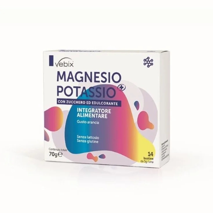 VEBIX Vebix Nutrientes Magnesio Potasio 14 sobres