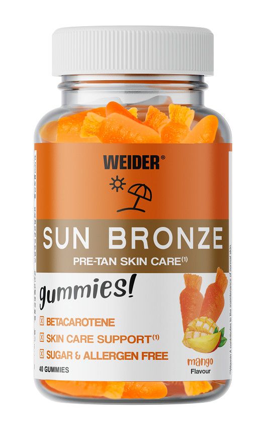 Sun Bronze Gummies Funkcionalni gumeni bomboni Vitamini, minerali i zdravlje