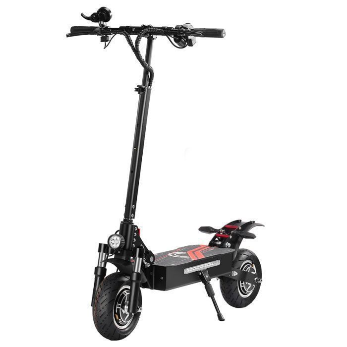 Monopattino elettrico BOYUEDA Q7 Pro - 2 motori da 1600 W - Batteria da 52 V 19 Ah - Pneumatici da 10 pollici - Autonomia di 70 km - Controllo tramite app