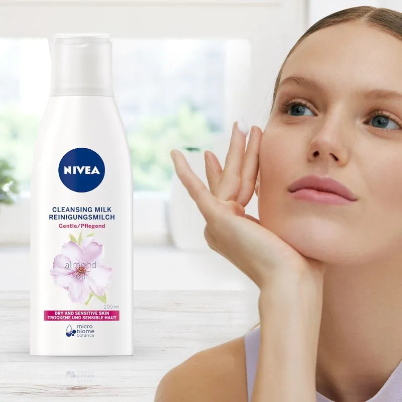 Nivea Visage mleczko Oczyszczające Łagodzące