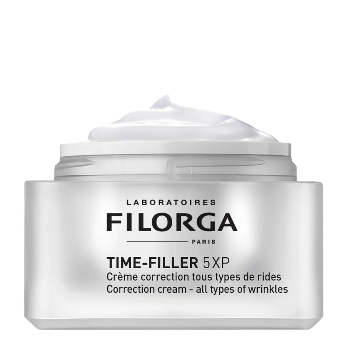 FILORGA Filorga Time-Filler 5XP κρέμα 50 ml διορθωτική για 5 τύπους ρυτίδων, πρόσωπο, λαιμό