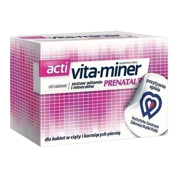 Acti Vita-Miner Prenatal 60 Tabletek