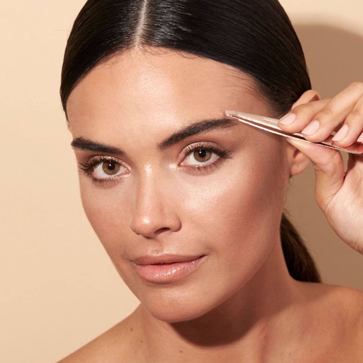 Tweezerman Slant Tweezer Champagne