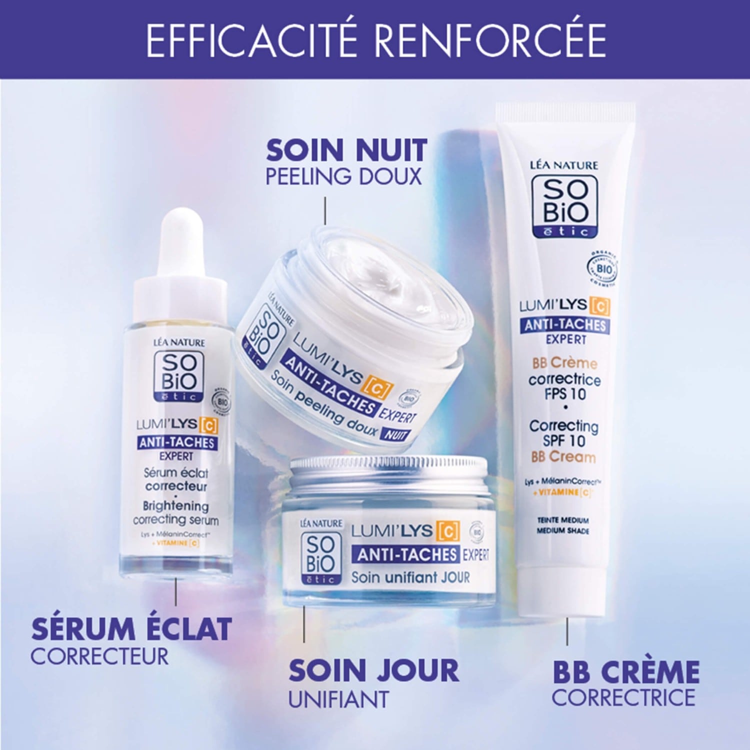 SO BiO étic Soin nuit peeling doux, Lumi'lys [C]