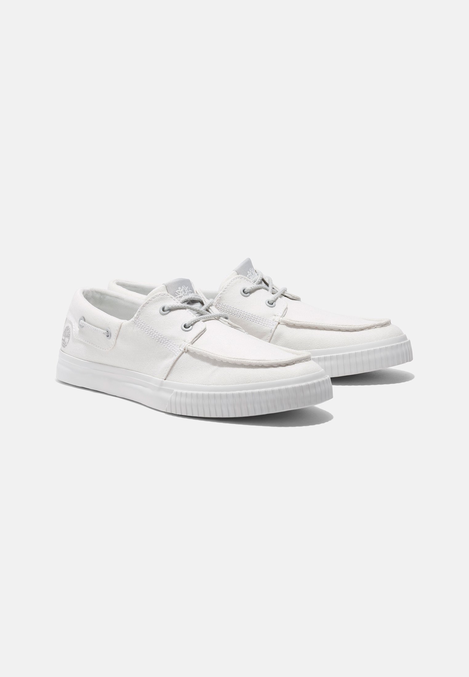 Chaussures bateau Timberland - toile blanche