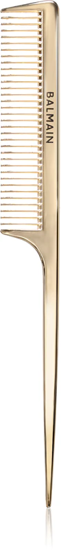 Pente de estilização Balmain Hair Couture com cabo dourado