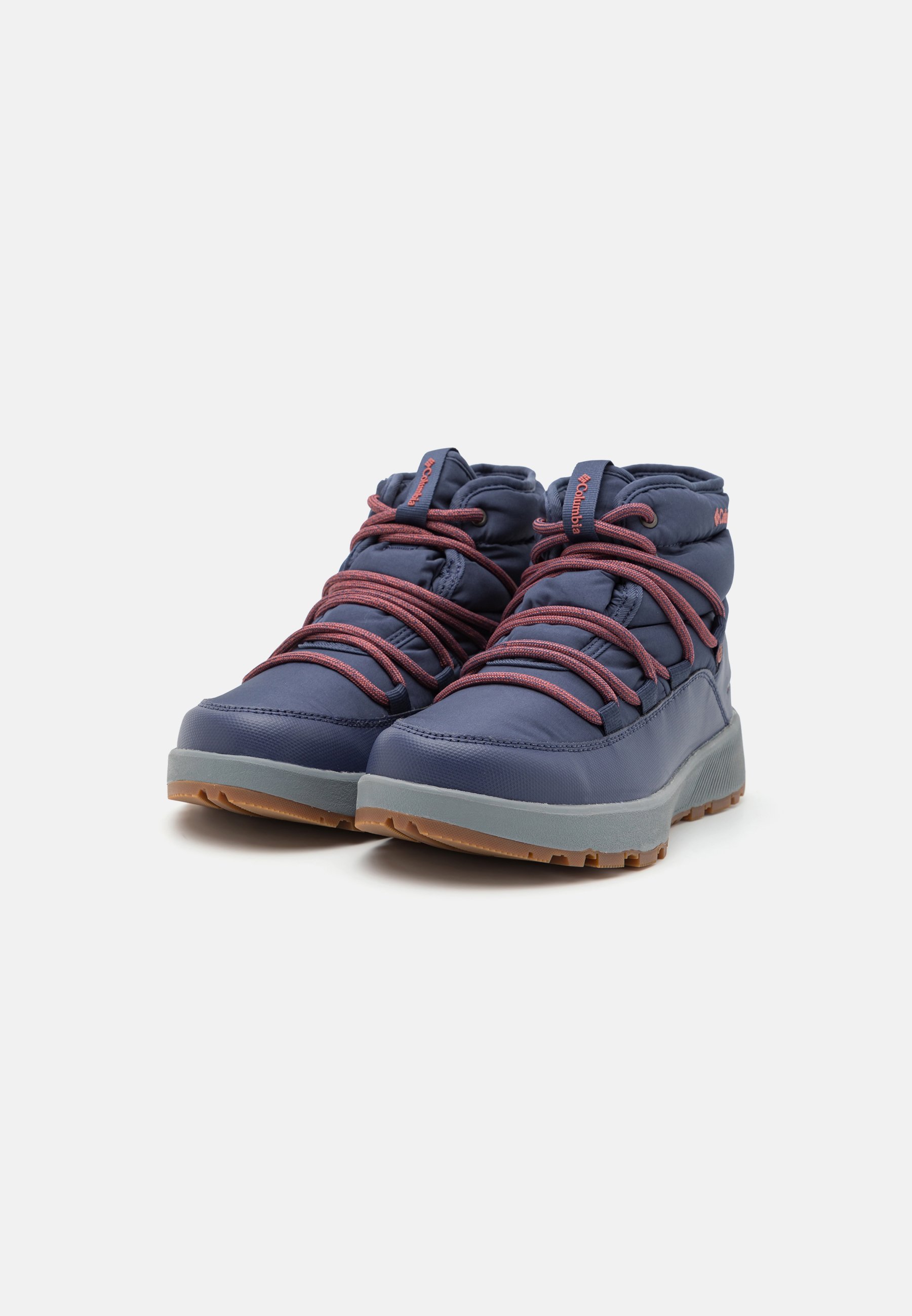 Bottes d'hiver Columbia SLOPESIDE™ VILLAGE OMNI-HEAT™ MID - coloris Nocturne/Betterave