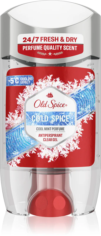 Gel antitranspirante Old Spice Cold Spice para homens