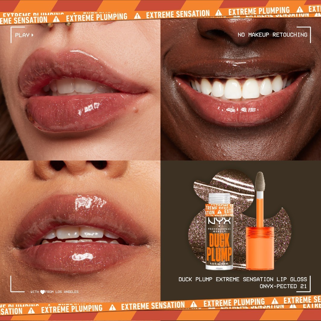 NYX Professional Makeup sjajilo za usne Duck Plump sjajilo za usne - 7 ml