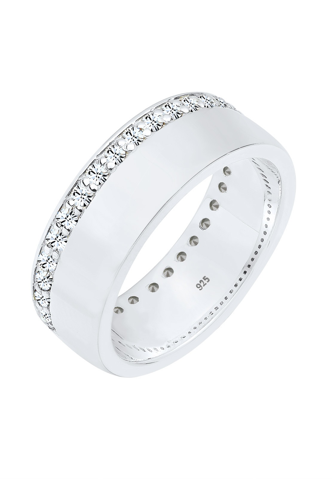 Elli pour dames avec cristaux étincelants en argent 925 Sterling