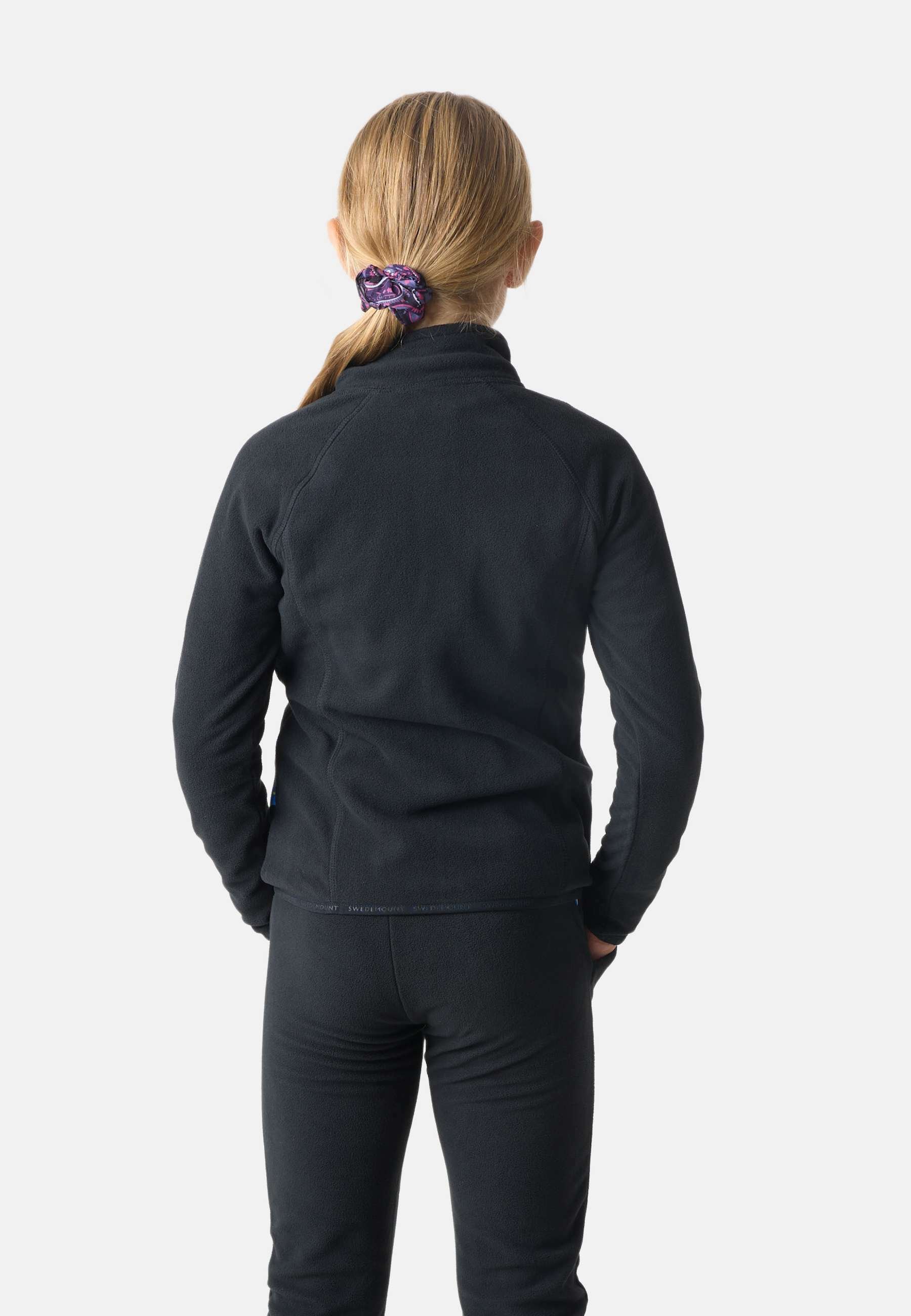 Swedemount GEILO FULLZIP - Flīsa džemperis - melns
